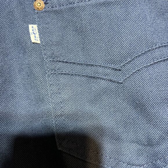 Vintage White Tab Levis Men With A Skosh More Room Navy 549 Jeans 40x32 - Picture 6 of 12